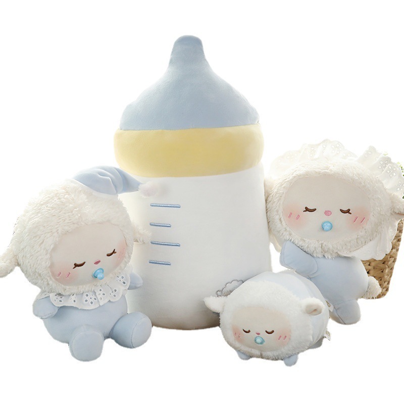 wholesale sheep gifts sheep mother baby pillow valentine's day gift girlfriend holiday gift pacifier cashmere doll