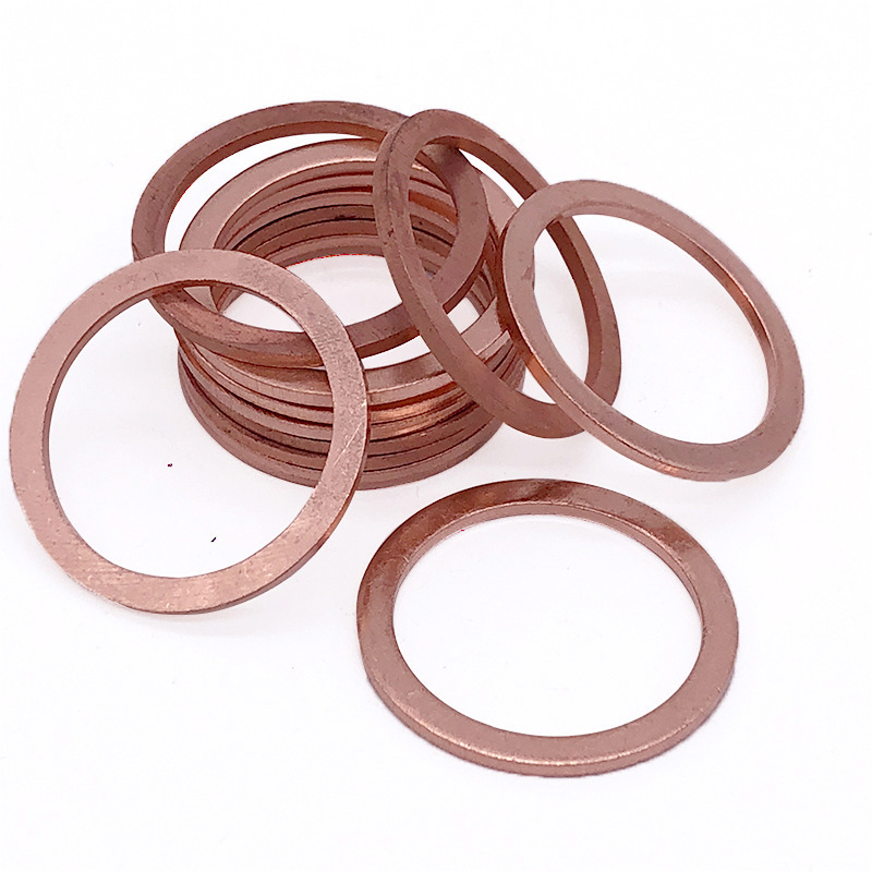 Copper flat gasket Sealing gasket for marine watches Copper flat gasket