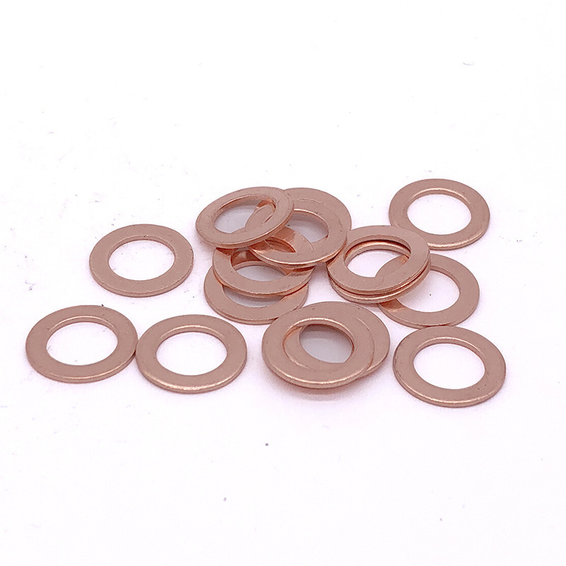 Copper flat gasket Sealing gasket for marine watches Copper flat gasket