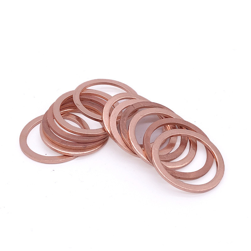 Copper flat gasket Sealing gasket for marine watches Copper flat gasket