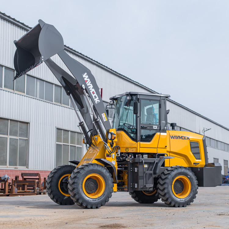 2 ton front end grab bucket mini diesel wheel loader micro articulated loader for sale