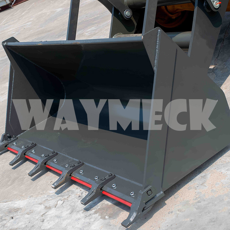 WAYMECK W1 backhoe wheel loader chinese cheap backhoe loader 4x4