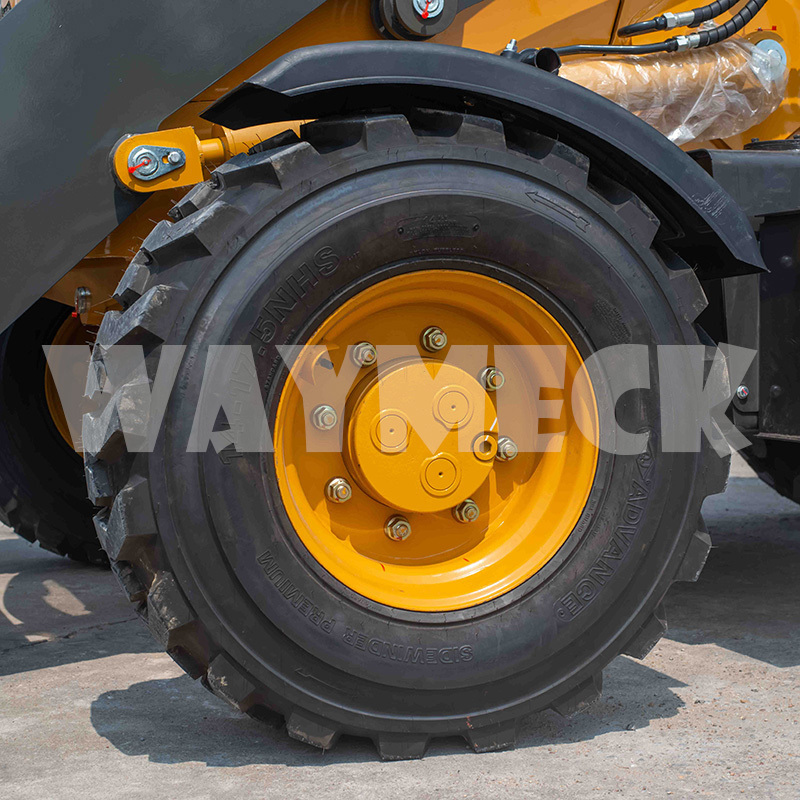 WAYMECK W1 backhoe wheel loader chinese cheap backhoe loader 4x4