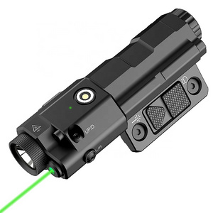 New Flashlight Laser Light Combo 1600 Lumen Rechargeable Green Laser Flashlight