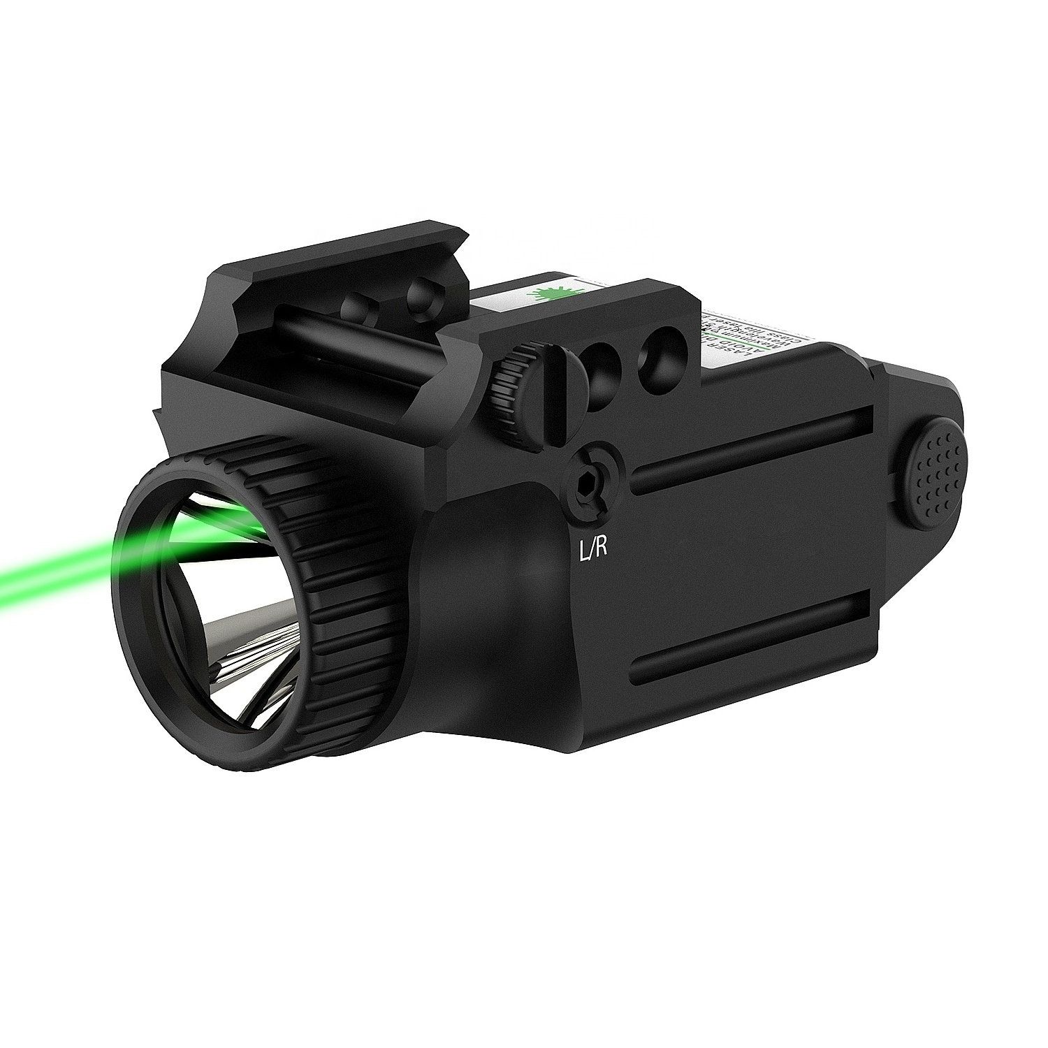 Green Laser Beam Inside Combo with  500lm Light LED Rechargeable Li-polymer Battery