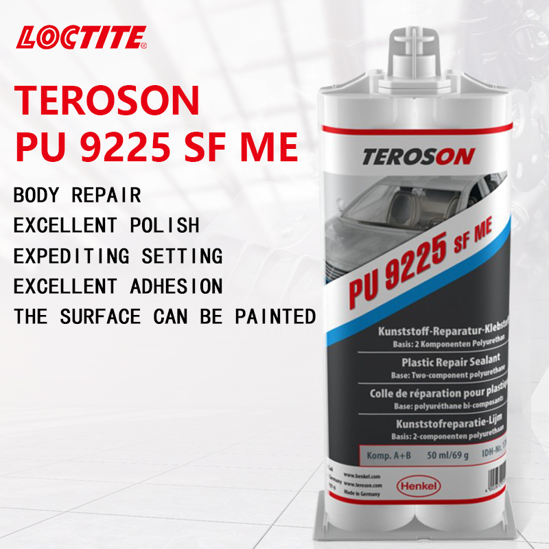 original Henkel  Teroson PU9225 50ml  two part  bond super glue repair   for plastic parts