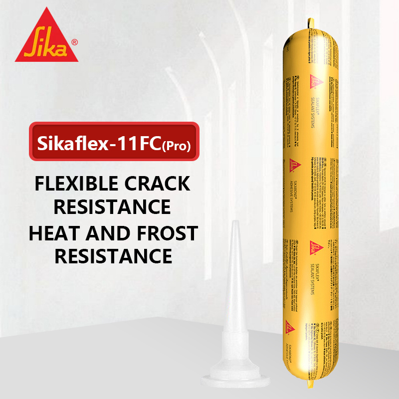 Sikaflex-11FC 600ml Polyurethane  waterproof paste windscreen glass silicone sealant  for construction  sealing glass metal