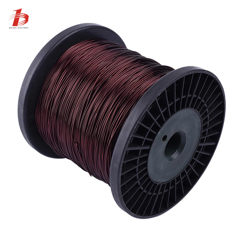 16 18 20 22 24 AWG SWG Magnetic Embedded Solderable Polyester Insulation Magnet Wire Voice Coil  2UEW Enameled Aluminum Wire 6mm