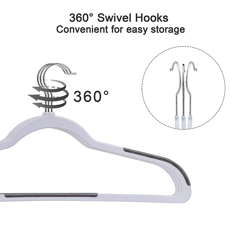 Dry And Wet Dual-Use Non-Slip Multi-Functional Home Magic Large Clothes Hanger Wholesale Plastic Hangers