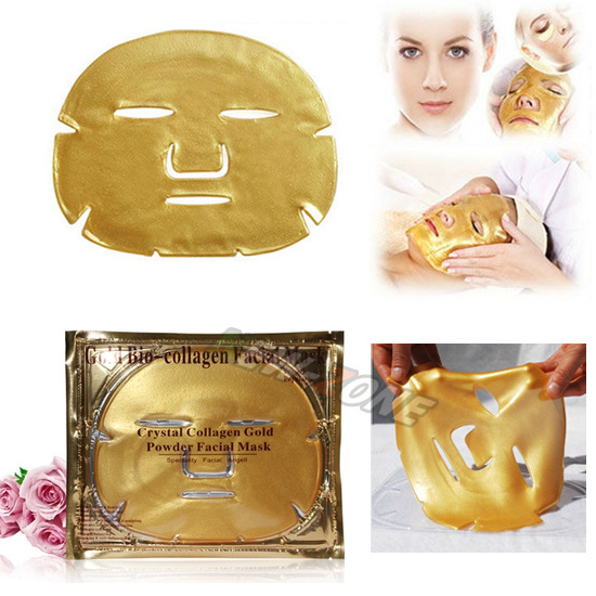 OEM/ODM 24K crystal GOLD bio vitamin c & collagen moisturizing facial mask