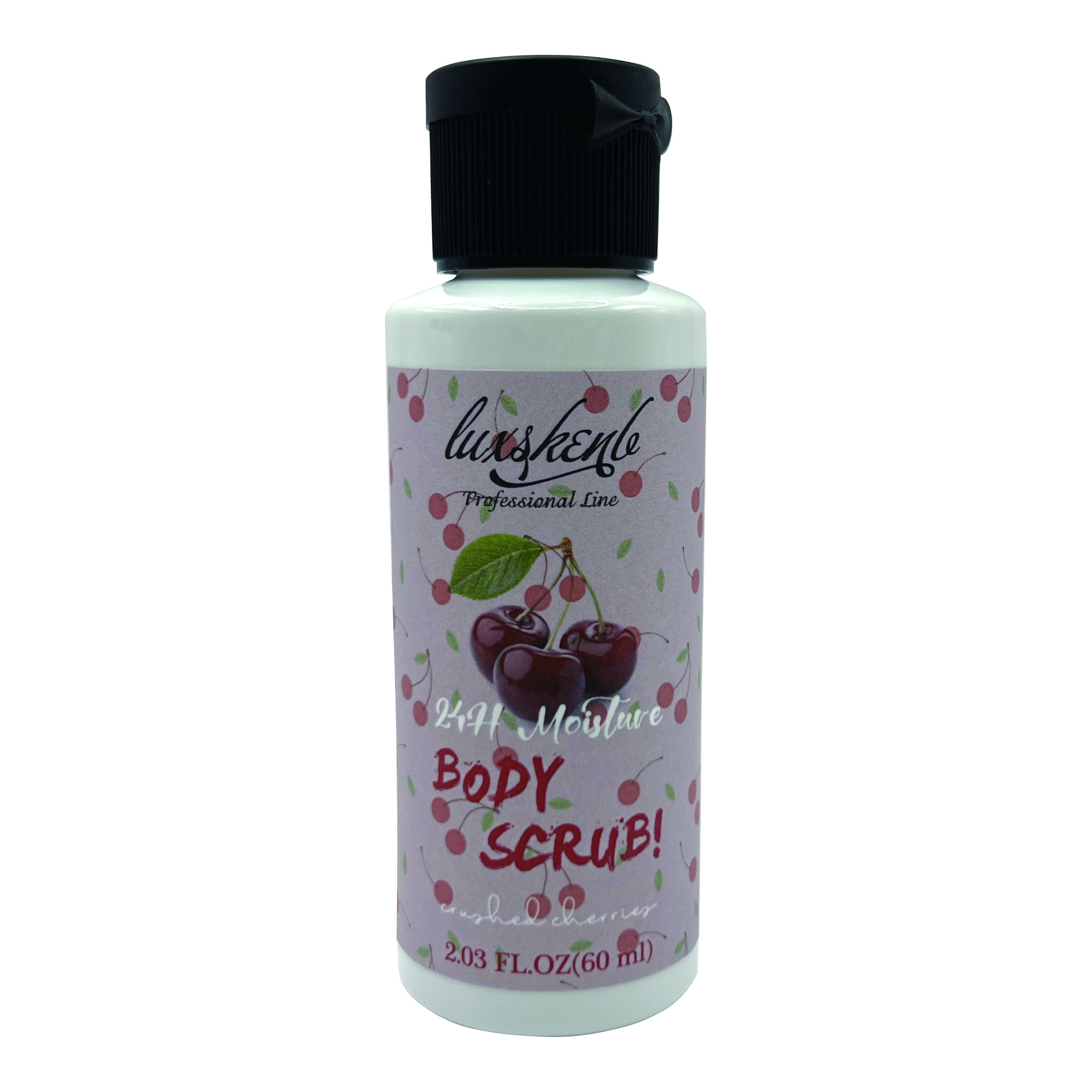 Travel Size Cherry Essence Fruit Bath and Body Works Shower Set Vegan Bath Cleansing Organic Exfoliating Body Scrub And Lotion