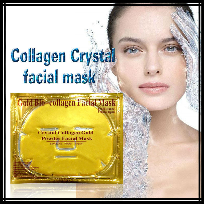 OEM/ODM 24K crystal GOLD bio vitamin c & collagen moisturizing facial mask