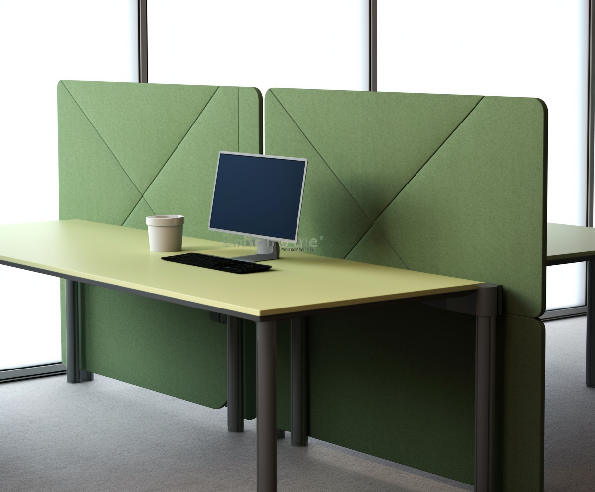 Soundproof foam polyester panels divider office wall PET privacy acoustic screens partition