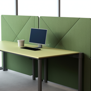 Soundproof foam polyester panels divider office wall PET privacy acoustic screens partition