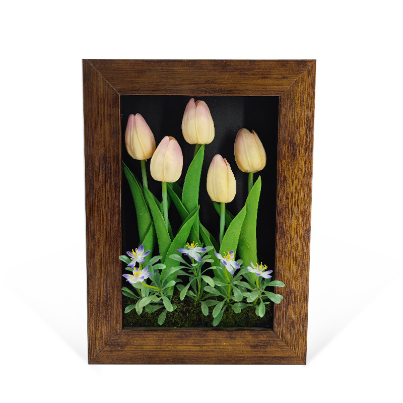 White Shadow Box Frames High Quality Custom Black Wholesale 8*8 Customized Logo Painting Frame Decorative Photo Frame PF