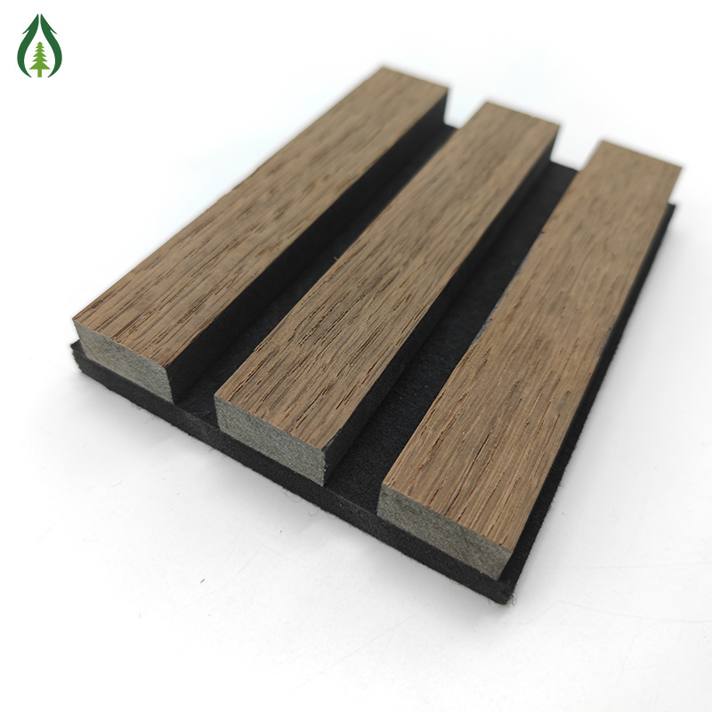 Guancheng AAcoustic Panel Diffusion Wall Soundproofing Slat Wooden Fiber Acoustic Panels Sound Proof Wall Panels