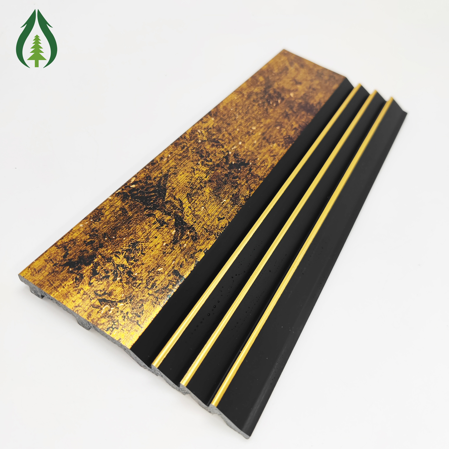 Factory Price India Hot Pvc Wood Slat Wall Panel Design For Bedroom Tv Shower Art Plastics Waterproof Wall Panel