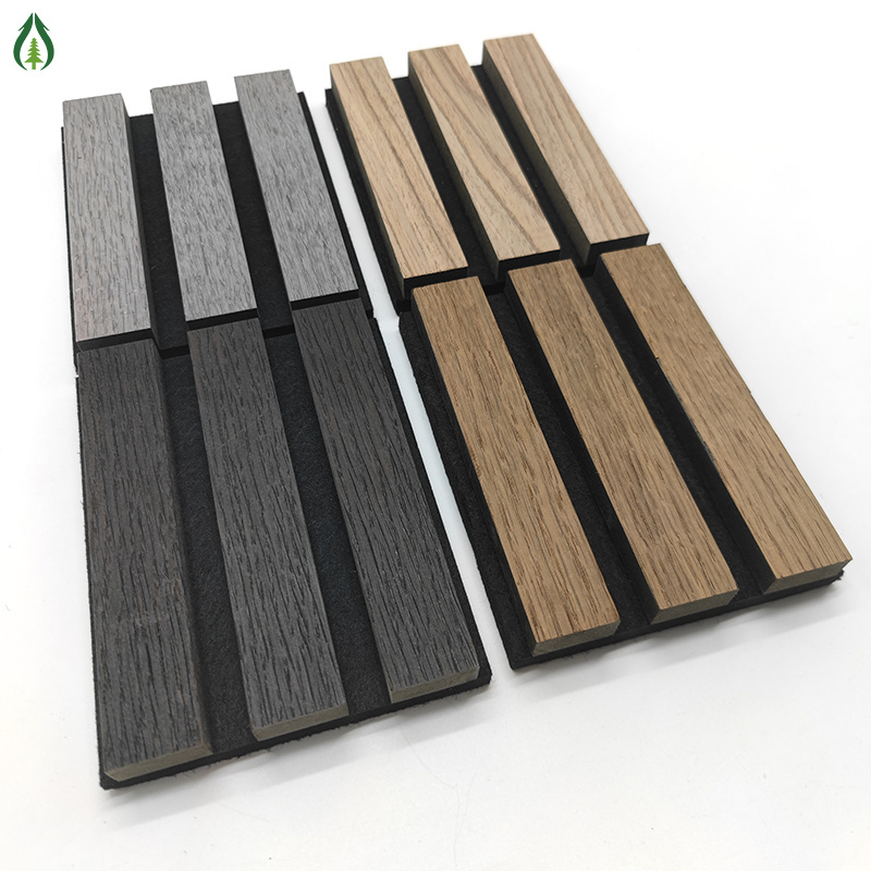 Guancheng Acoustic Foam Sound Absorbing Sponge Soundproof Polyester Wooden Slat Wood Ceiling Panel