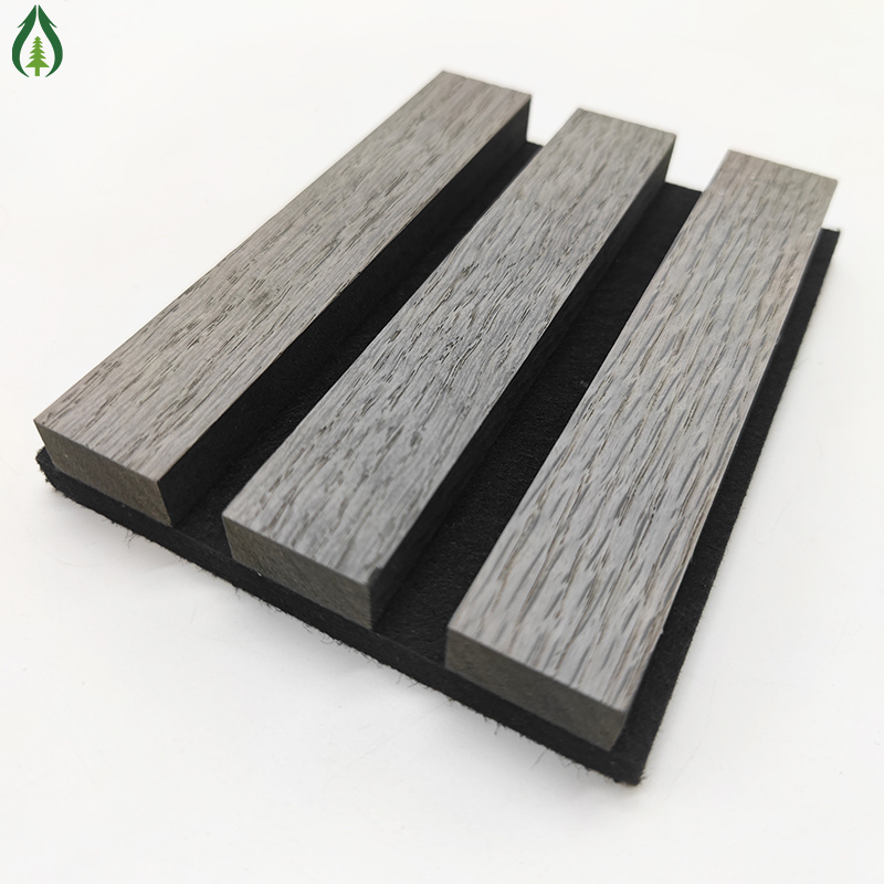 Guancheng Acoustic Foam Sound Absorbing Sponge Soundproof Polyester Wooden Slat Wood Ceiling Panel