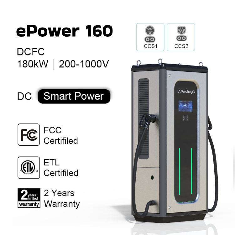 DC Fast Charging ZEEKR byd Electric Car High Power 160kW DC Floor Mounted Electric Vehicle Charging Station