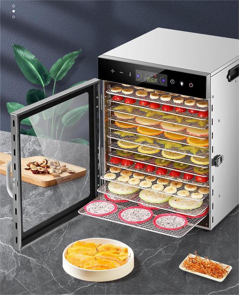 Sillair 2023 Touchscreen Version High Quality  12 Layers Commercial Industrial Fruits Vegetables Food Dehydrator