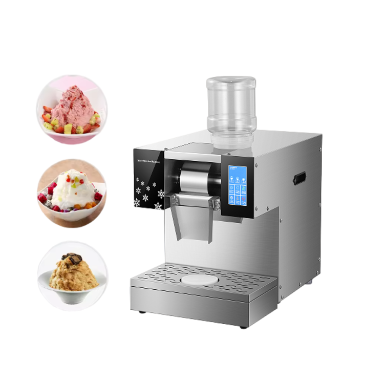 China Full Automatic Milk Snow Ice Machine Touchscreen Commercial Snowflake Ice Making Machine Industrial Snowflake Ice Machine