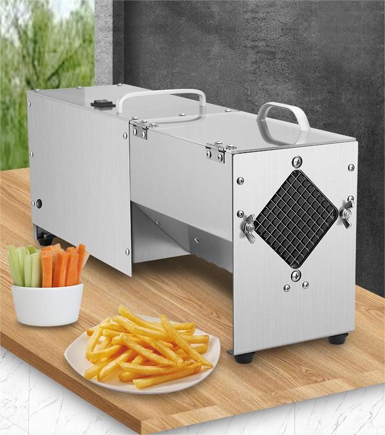 Electric  French Fries Cutting Machine Kitchen Multifunctional Commercial Household Potato Strip Cutter