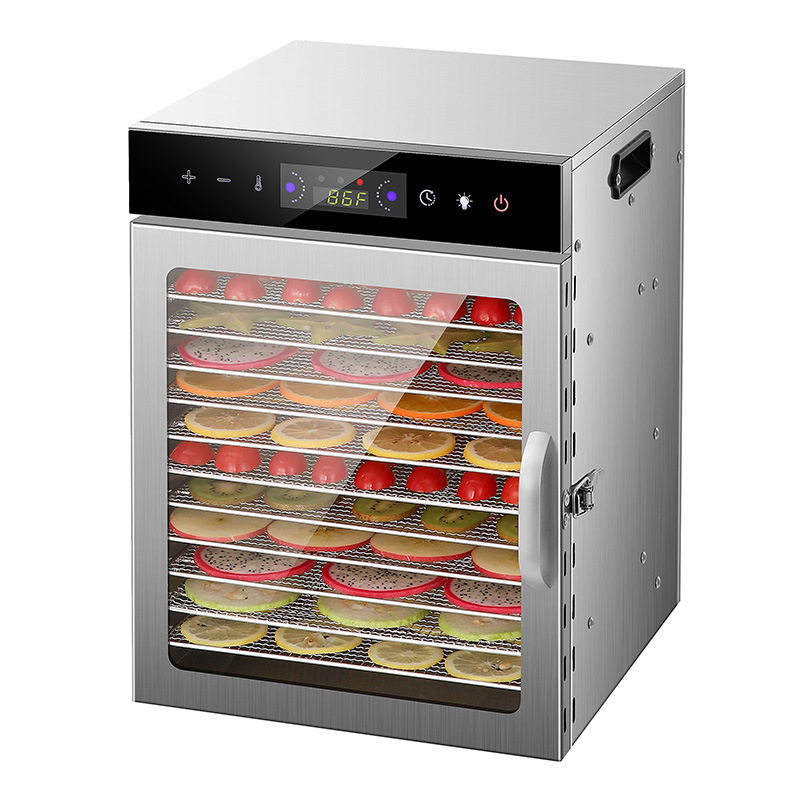 Sillair 2023 Touchscreen Version High Quality  12 Layers Commercial Industrial Fruits Vegetables Food Dehydrator