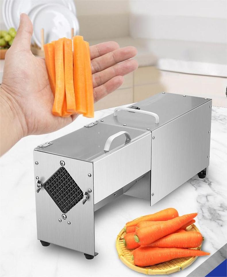 Electric  French Fries Cutting Machine Kitchen Multifunctional Commercial Household Potato Strip Cutter