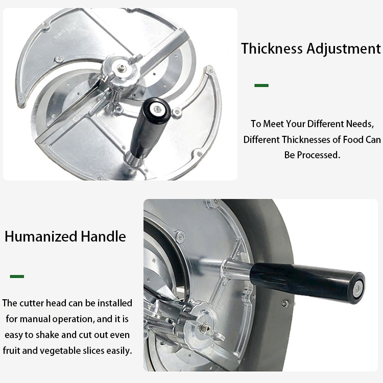 Sillair 2023 Commercial Slicer for Vegetables and Fruits High Efficiency Potato chip slicer
