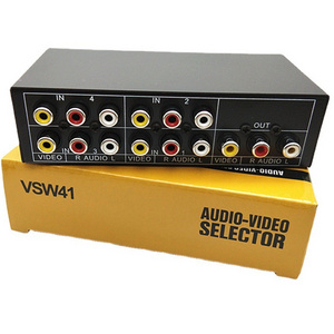 VSP4 audio and video switcher AV switcher Audio switcher 4 switches 1 AV4 in and 1 out