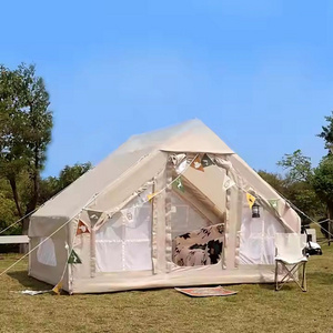 Two-bedroom Oversized Double Layer Thickened Rainproof 8 to 12 person Large Camping Tents Family Tent