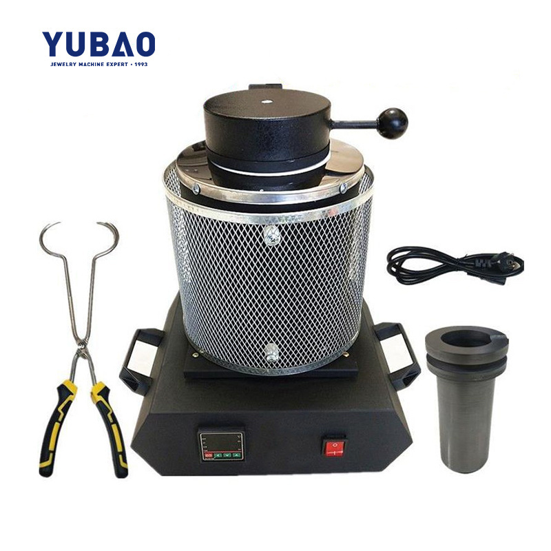 1kg/2kg/3kg Small Gold Silver Copper Induction Smelting Furnace Kit Electric Gold Melting Furnace For Melting Gold