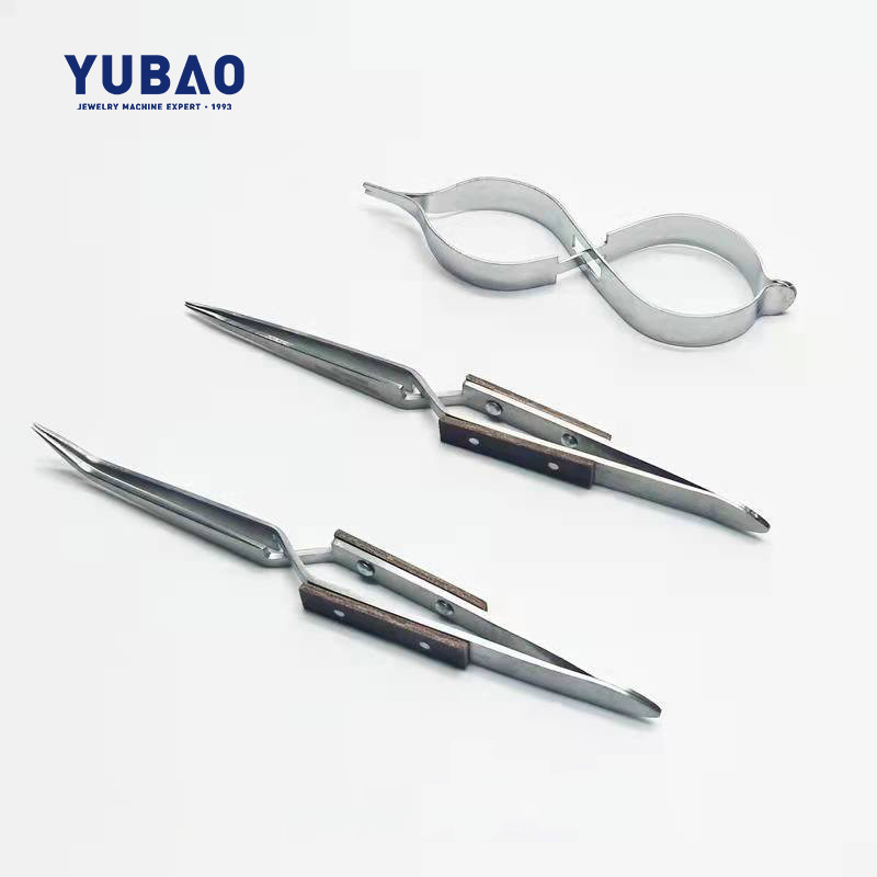 90/45 Degree Stainless Steel Tweezers Set With Inclined Extension Stainless Tweezer Tongs 90 Degree Tweezer