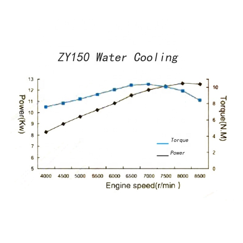 CQJB motorcycle 125cc zongshen ZY125 ZY150 engine