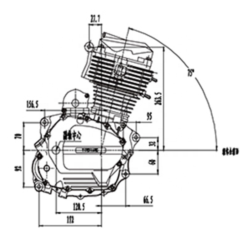 CQJB 500cc motorcycle engine 175cc motorcycle 400 cc engine 200cc rider 150cc engine 225cc