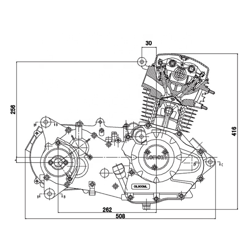 CQJB motorbike engines 150cc engine 4 stroke cbr 150cc engine