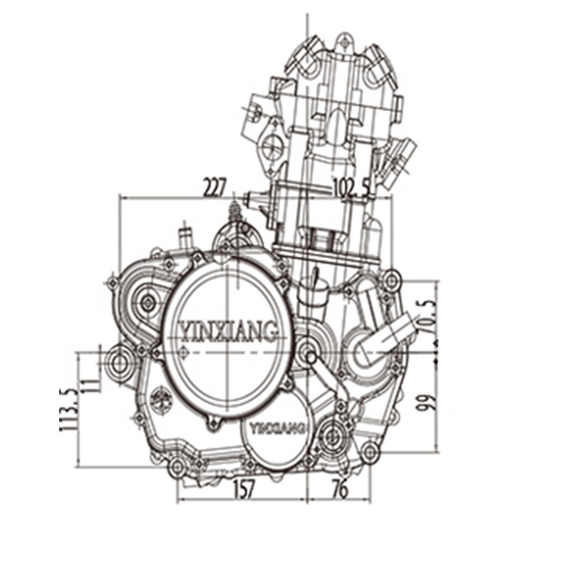 CQJB motorcycle engines 250cc chongqing 300cc motorcycle engine