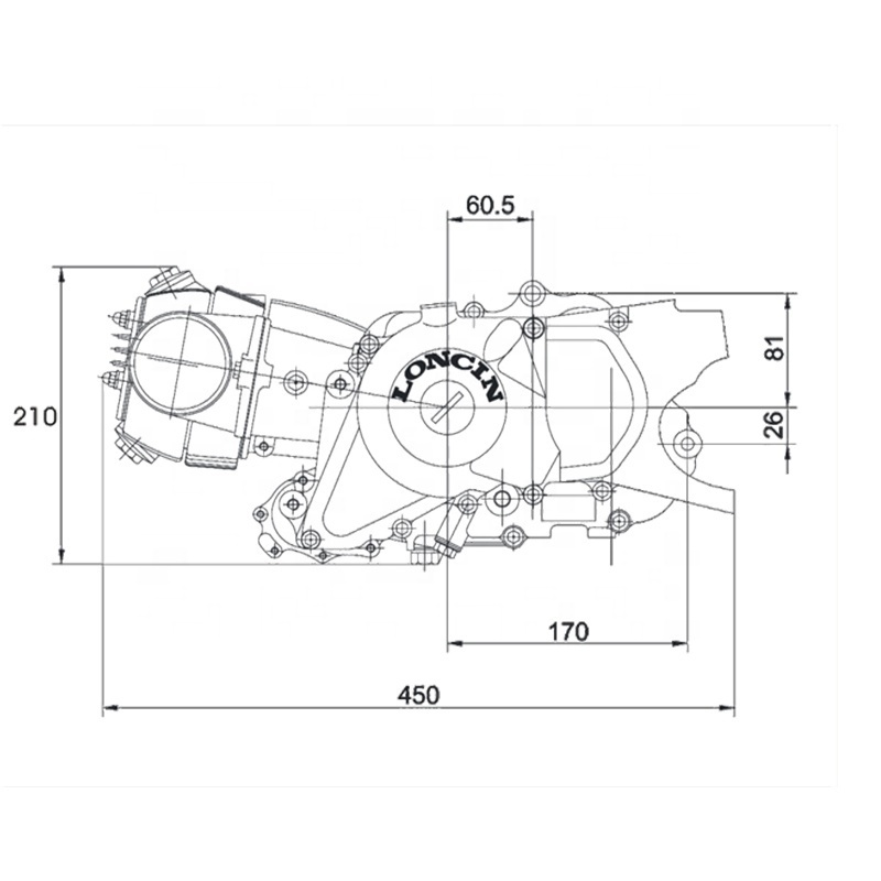 CQJB motorcycle engines 2 stroke engine bike 120cc moto engine 150cc