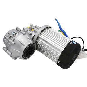 1200W DC 48V/ 60V/72V Brushless DC Motor Differential Gear Motor for Tricycle Electric Bicycle BLDC  BM1412HQF