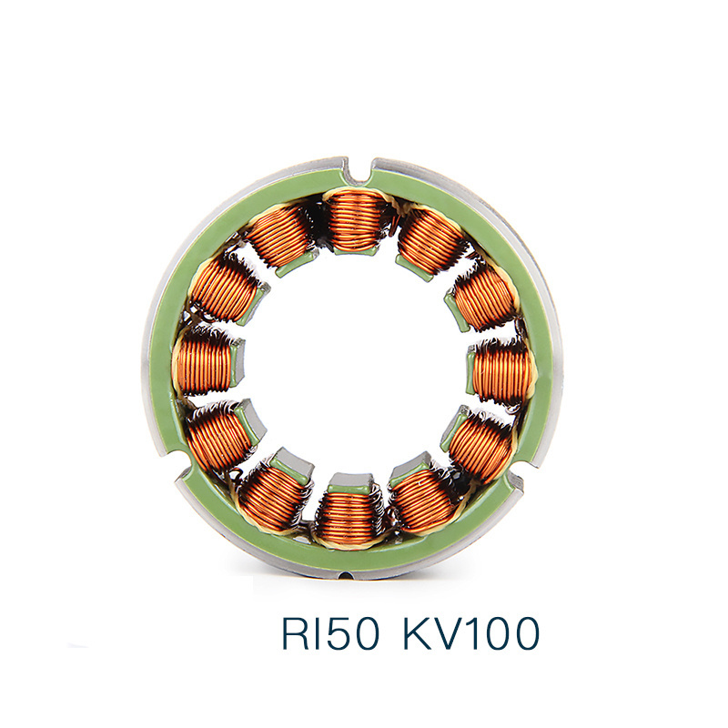 RI50 KV100 Internal Rotation Frameless Torque Motor High Torque and High-density Frameless Motor