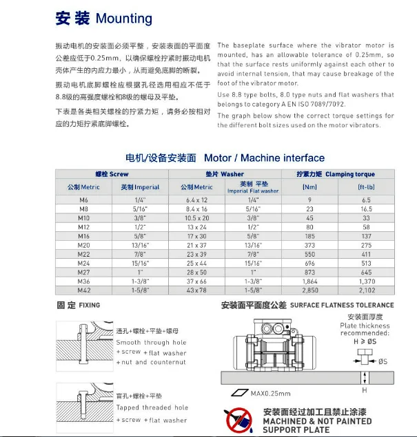 160W 220V 380V AC Vibration Motor MVE300/3 Vibrator Engine Asynchronous Motor