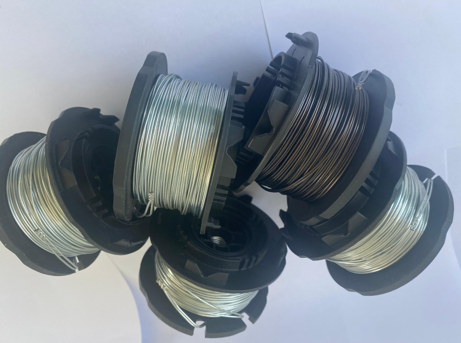 high quality Galvanized Rebar Tie Wire Reels Used On automatic Wire tying machine