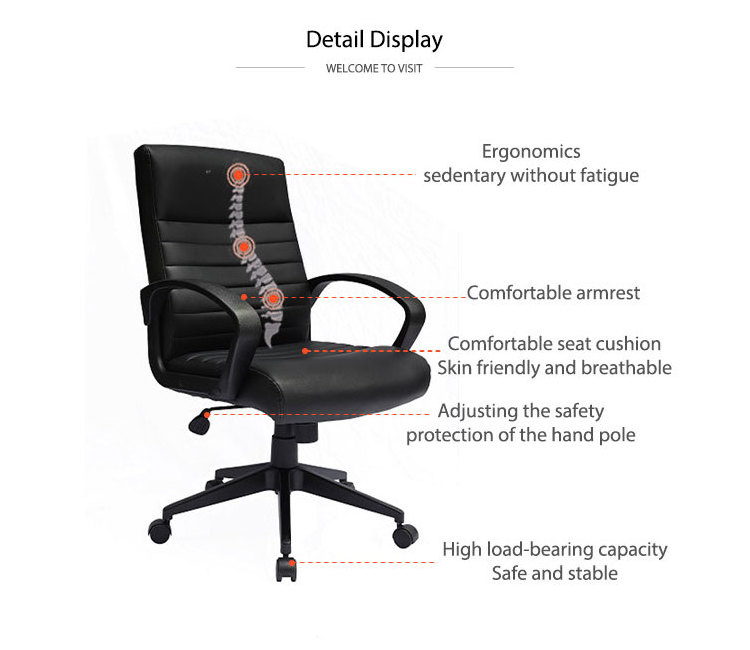 Factory Custom Ergonomic Mesh Office Chair With Lumbar Support Swivel Recliner Office Chair Wheels Executive Office Chair