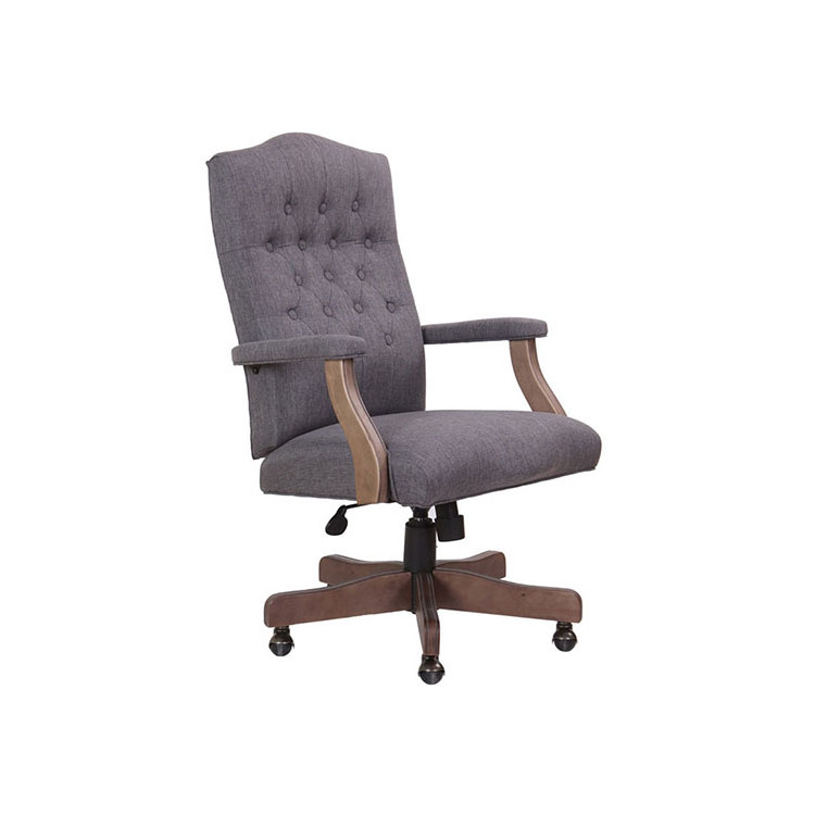 Modern Luxury Office Furniture Fabric Lift Swivel Chair Rest For Office Chair Meeting Arm Chair