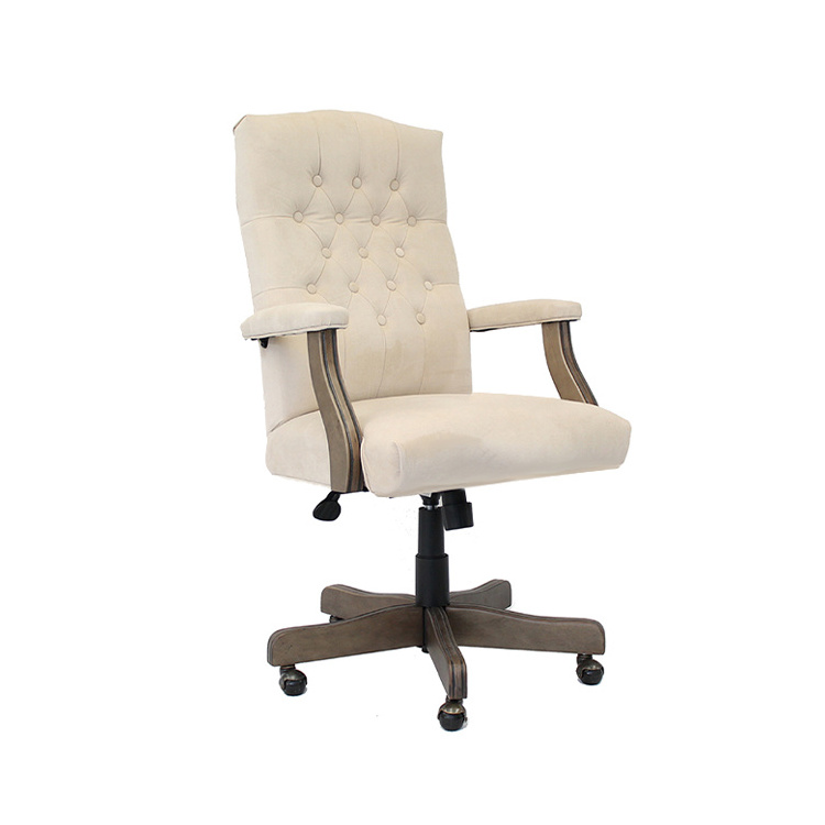 New Design Executive Furniture Fabric Cushion Swivel Executive Furniture Arm Office Lifting Chair