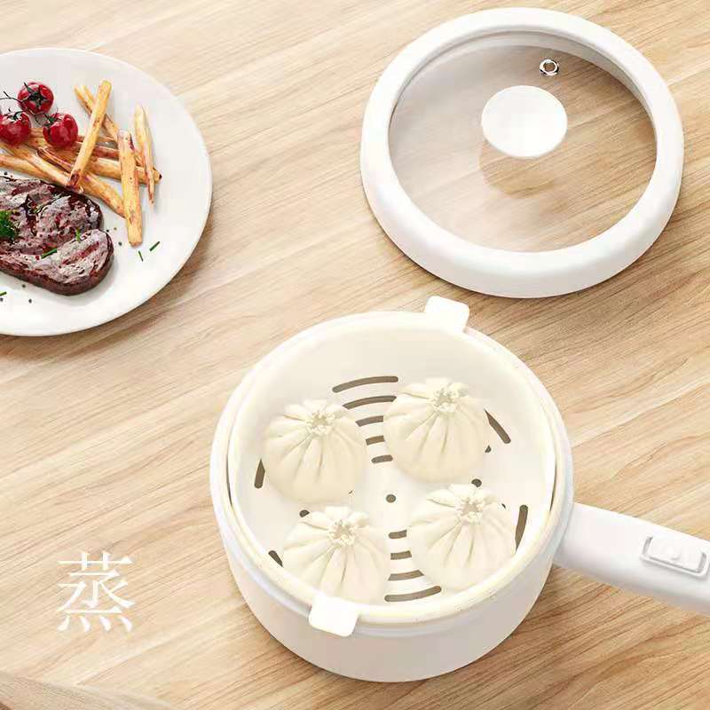 Small Home Appliance Electric Hot Pot Skillet Multi Functioning Cooker Noodle Pots With Ceramic Coating