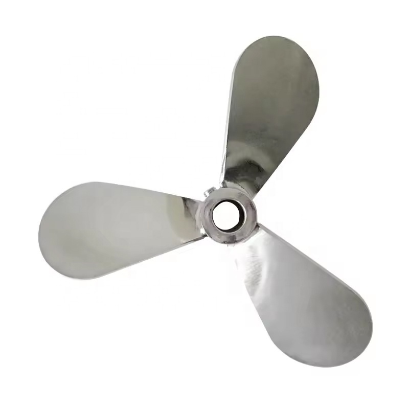 Dispersion Plate 3 Leaf Propeller SUS304 Mixer For Paint Stirrer Paddle Stirrer Paint Mixing Blade