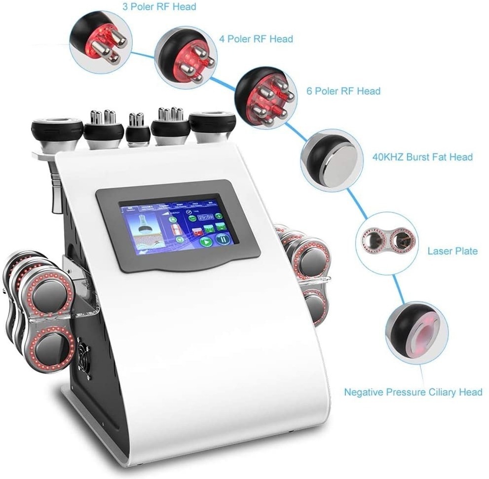 6 in 1 40k machine kim 8 slimming system machine radiofrequency skin tightening device