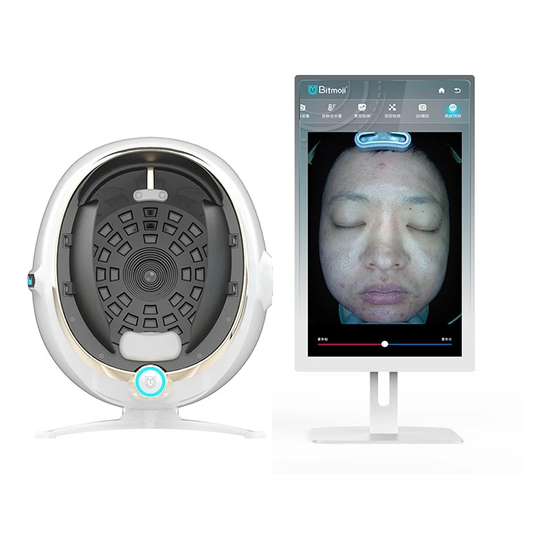 Hot Sale 3d AI Face Visia Skin Analysis Machine Tester Digital Facial Scanner Skin Analyzer Device